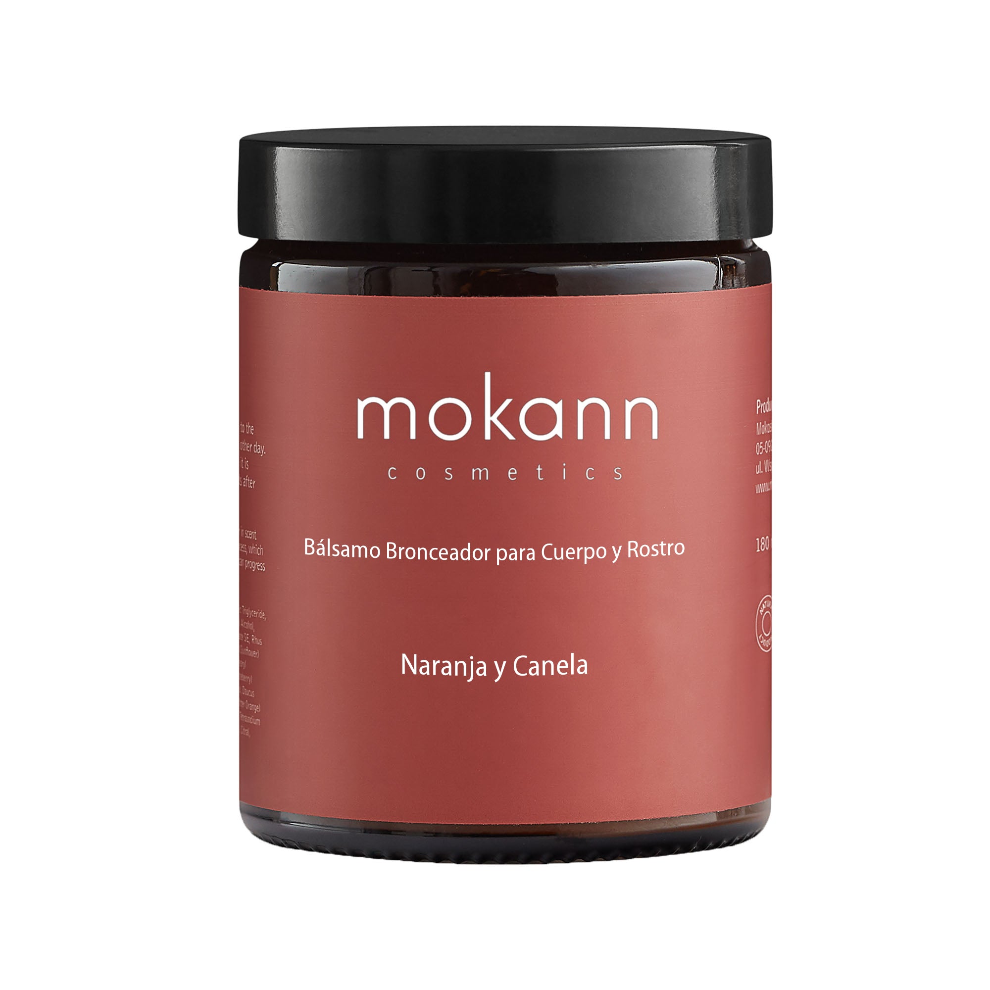 Bálsamo Bronceador para Cuerpo y Rostro de Naranja y Canela.