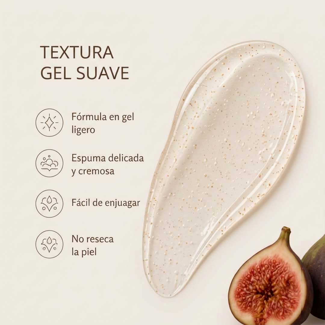 Limpiador facial nutritivo e hidratante