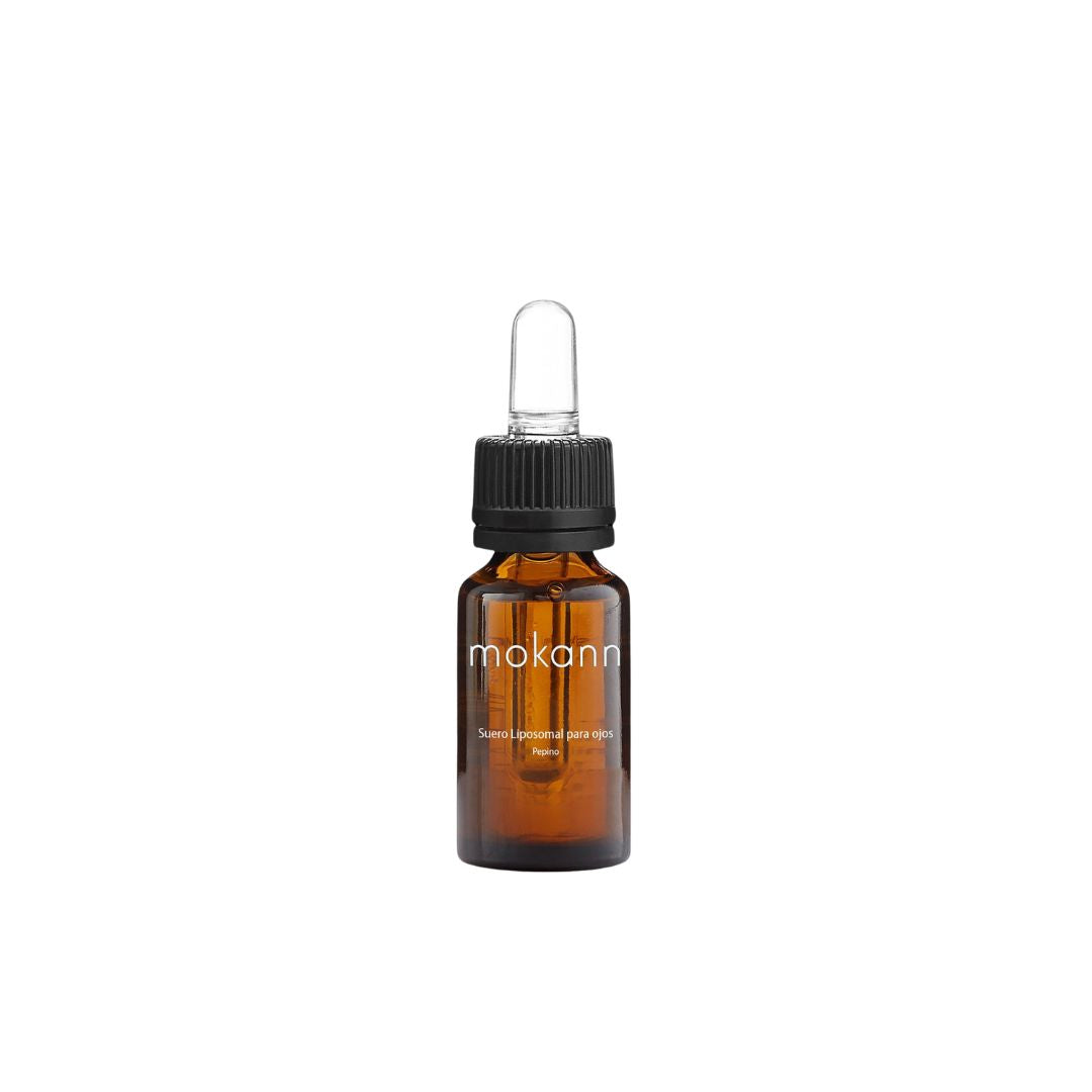 Sérum liposomal para ojos. Con ácido hialurónico y pepino.