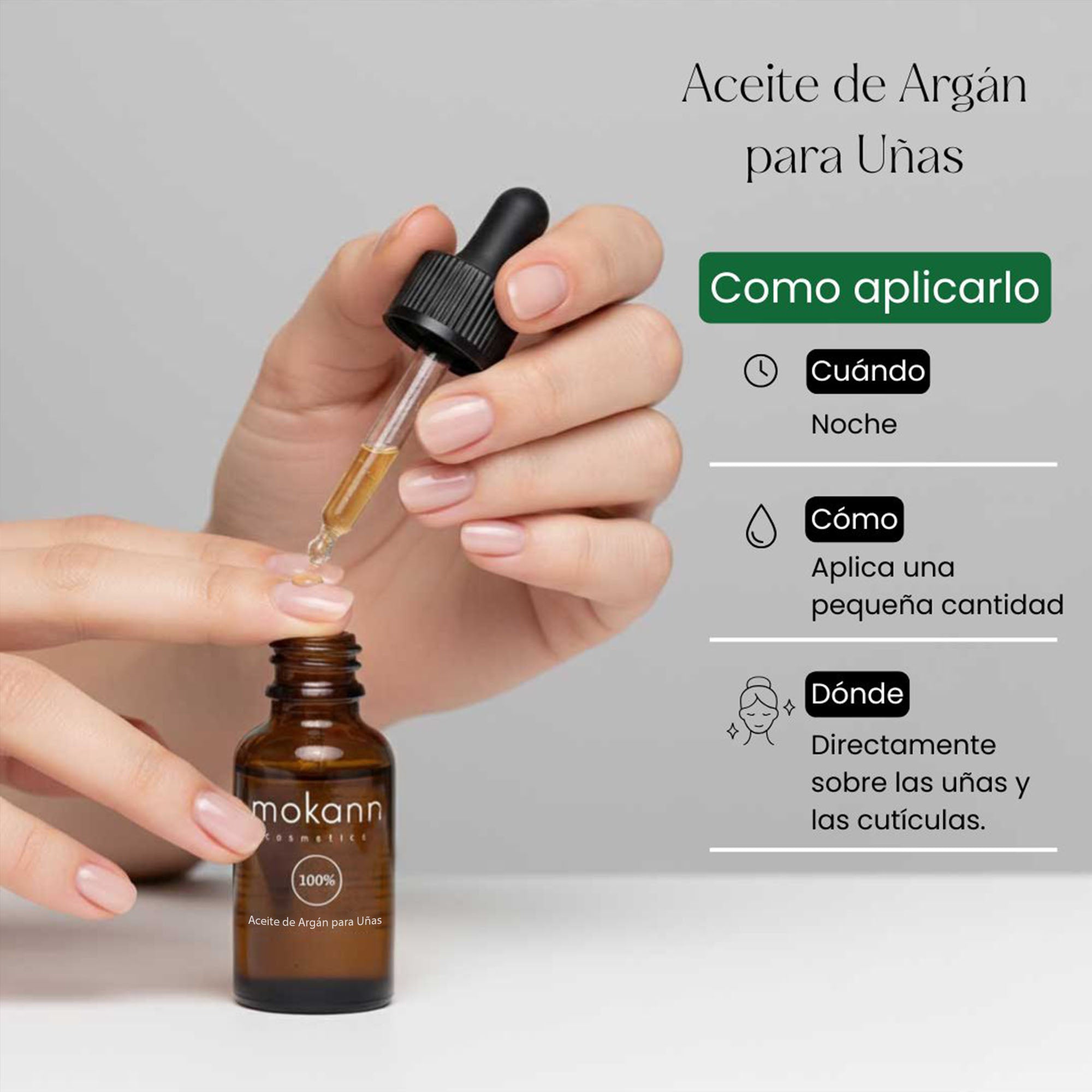 Aceite de Argán para Uñas