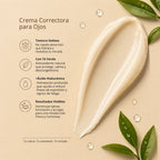 Crema Correctora de Ojos de Té Verde con Ácido Hialurónico