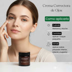 Crema Correctora de Ojos de Té Verde con Ácido Hialurónico