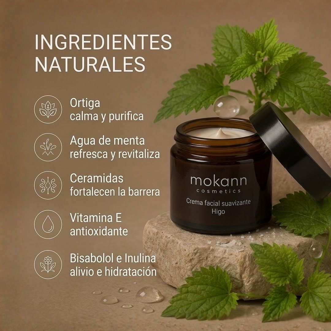 Crema suavizante para el rostro de Higo