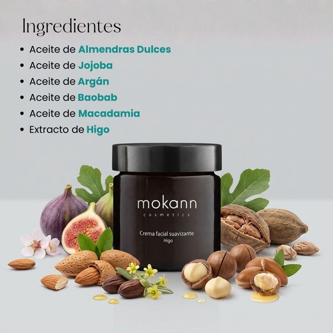 Crema suavizante para el rostro de Higo