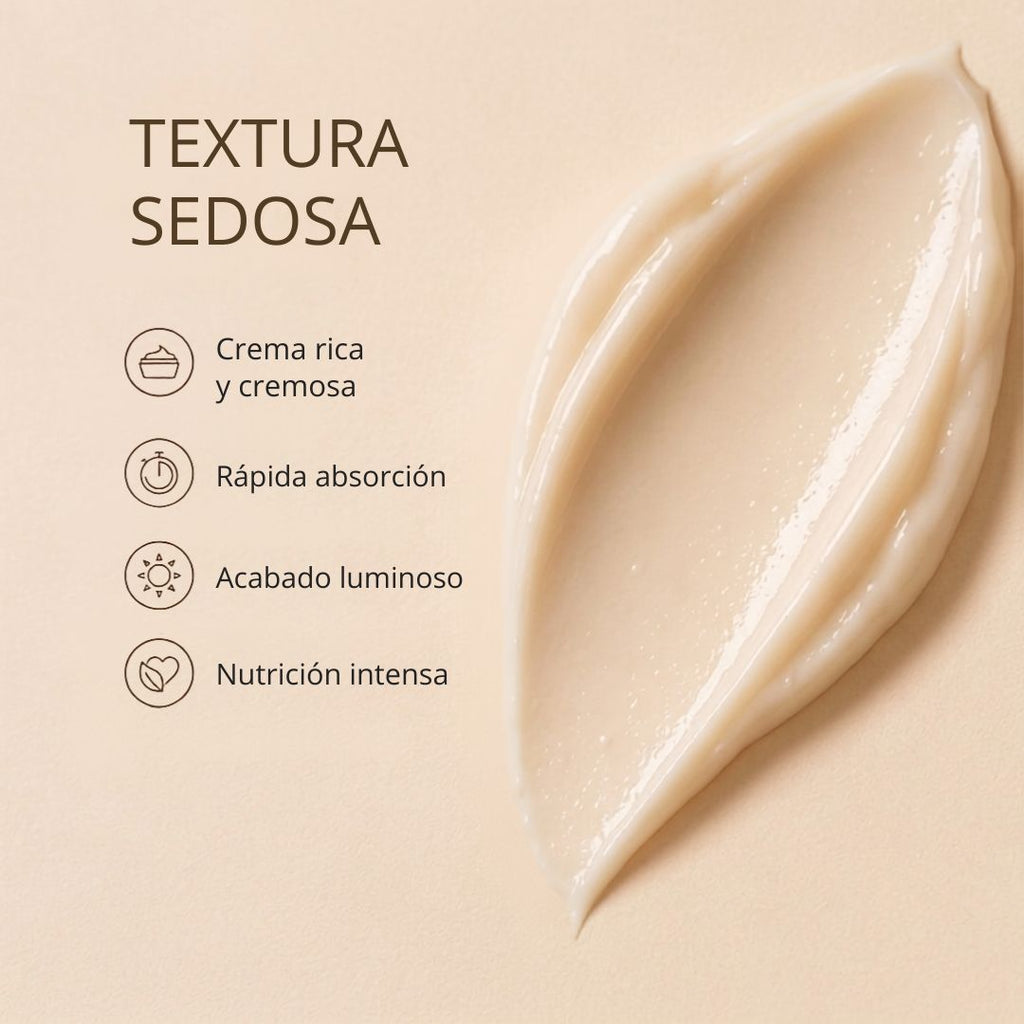 Crema Facial Reafirmante Antiedad de Rosa y Arándano.