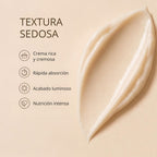 Crema Facial Reafirmante Antiedad de Rosa y Arándano.