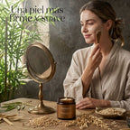 Mascarilla Facial Lifting con Avena y Bambú