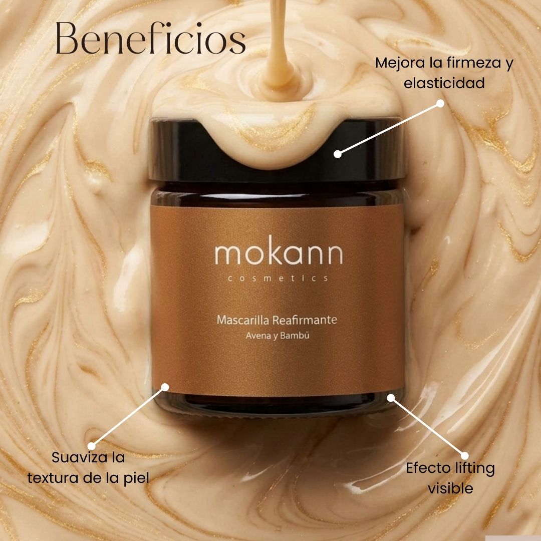 Mascarilla Facial Lifting con Avena y Bambú