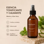 Esencia Tonificante y Calmante Menta y Aloe Vera