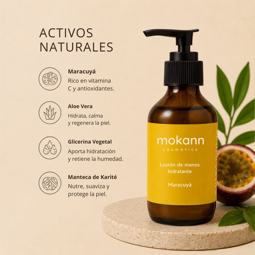 Loción Hidratante de Manos Maracuyá
