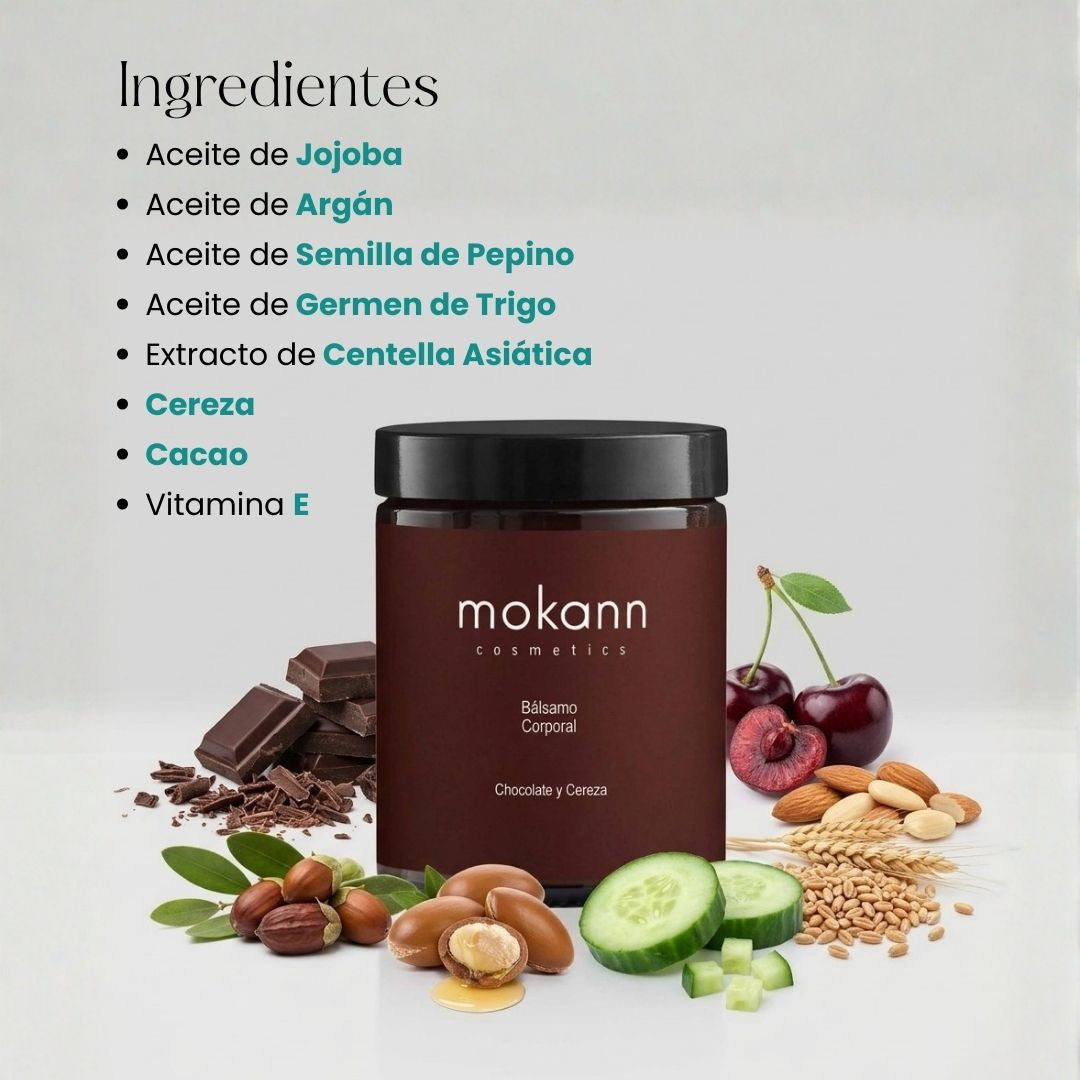 Bálsamo Corporal de Chocolate y Cereza