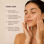 Crema Facial Antiarrugas 0,5% H10 Retinol &amp; HPR Retinoid con Rosa y Arándano