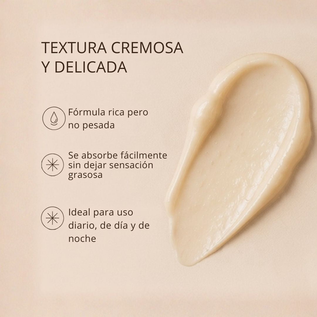 Crema Facial Antiarrugas 0,5% H10 Retinol &amp; HPR Retinoid con Rosa y Arándano