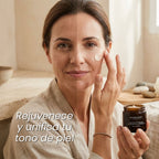 Crema Facial Antiarrugas 0,5% H10 Retinol &amp; HPR Retinoid con Rosa y Arándano
