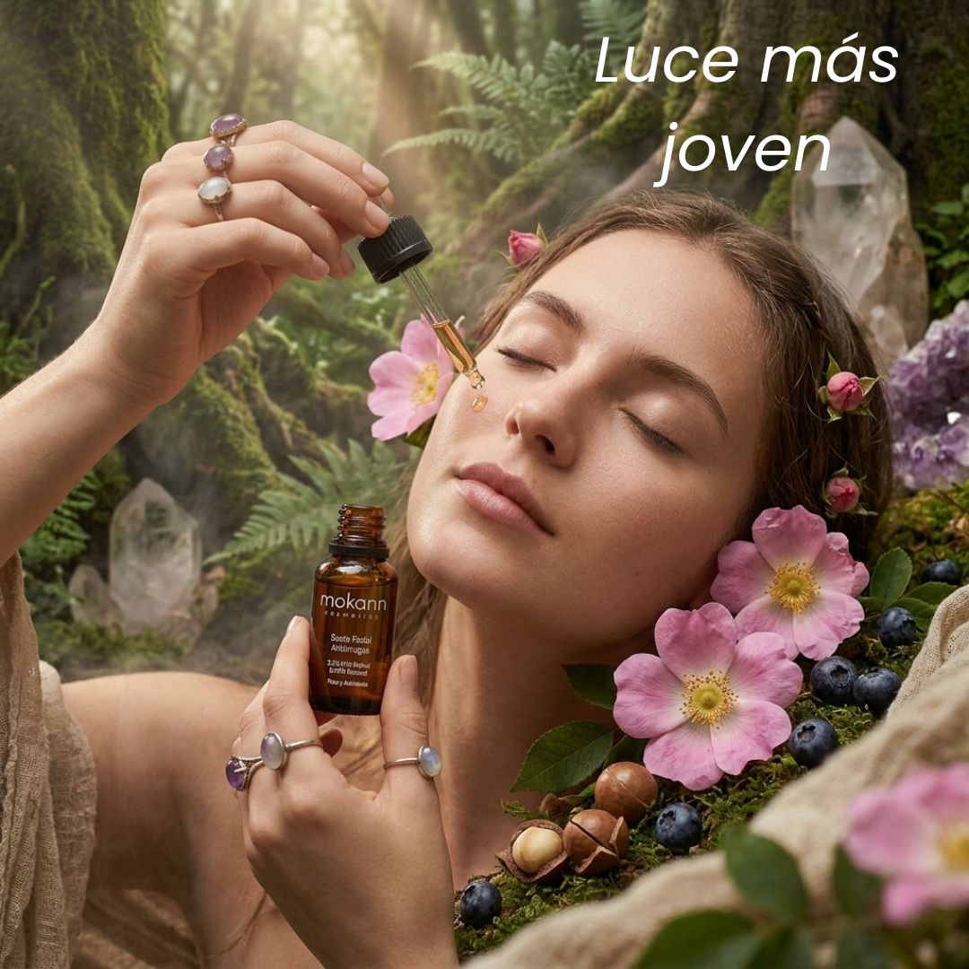 Serum Facial AntiArrugas 2,5% Retinol y HPR Retinoid de Rosa y Arándanos