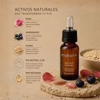 Serum Facial AntiArrugas 2,5% Retinol y HPR Retinoid de Rosa y Arándanos