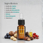 Serum Facial AntiArrugas 2,5% Retinol y HPR Retinoid de Rosa y Arándanos