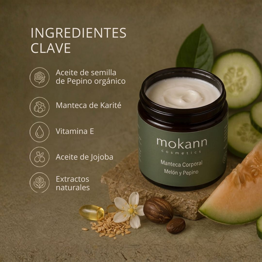 Crema Corporal Melón y Pepino