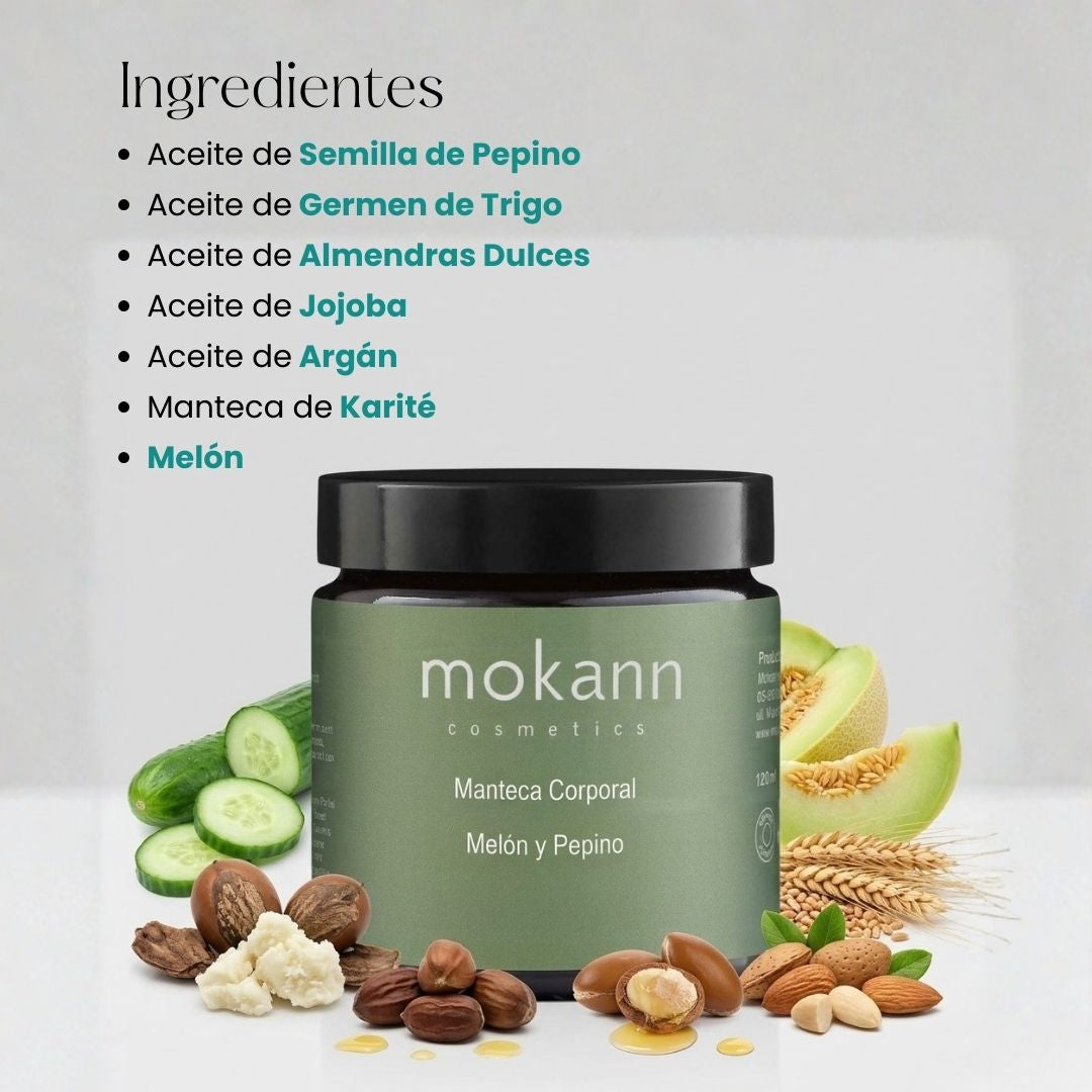 Crema Corporal Melón y Pepino