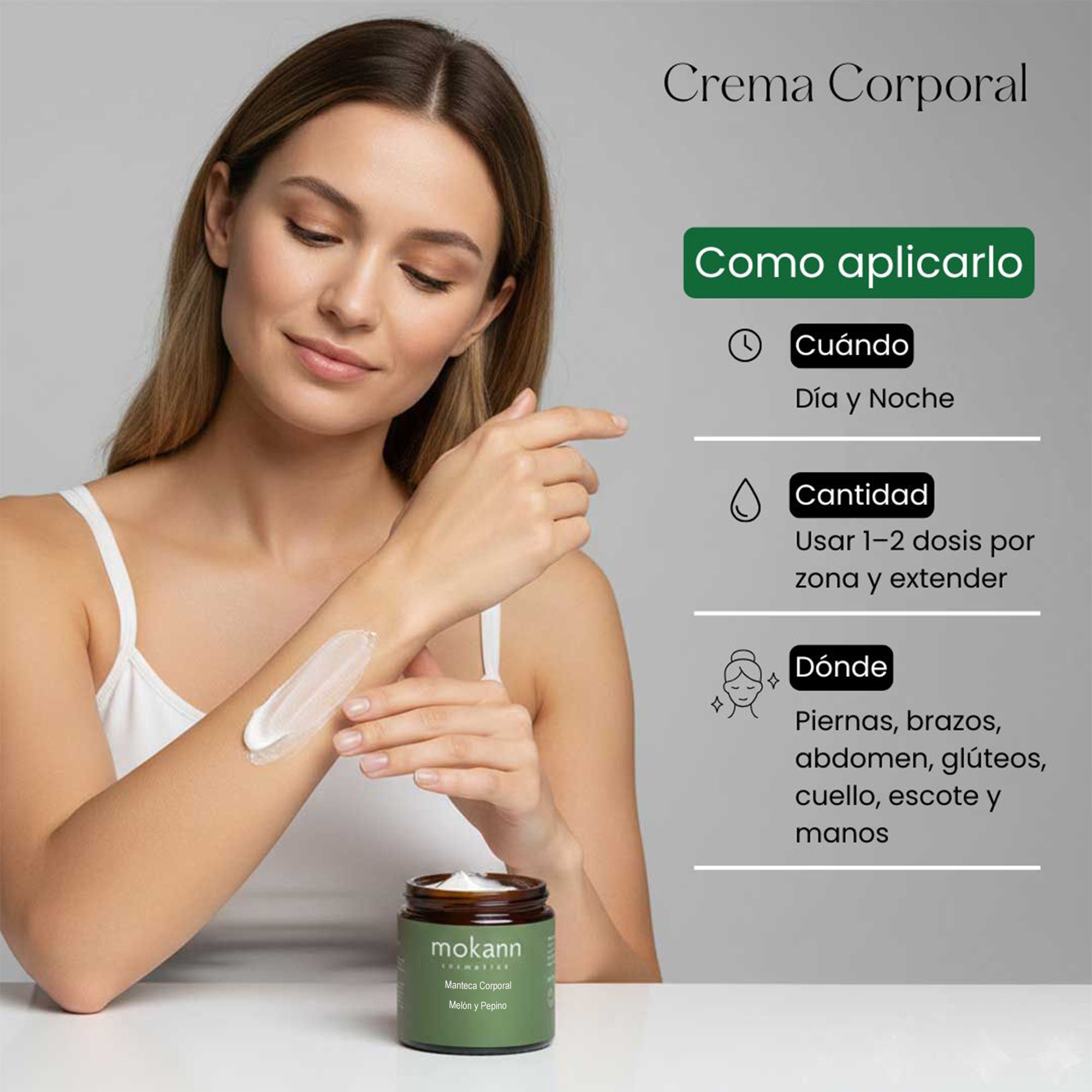 Crema Corporal Melón y Pepino