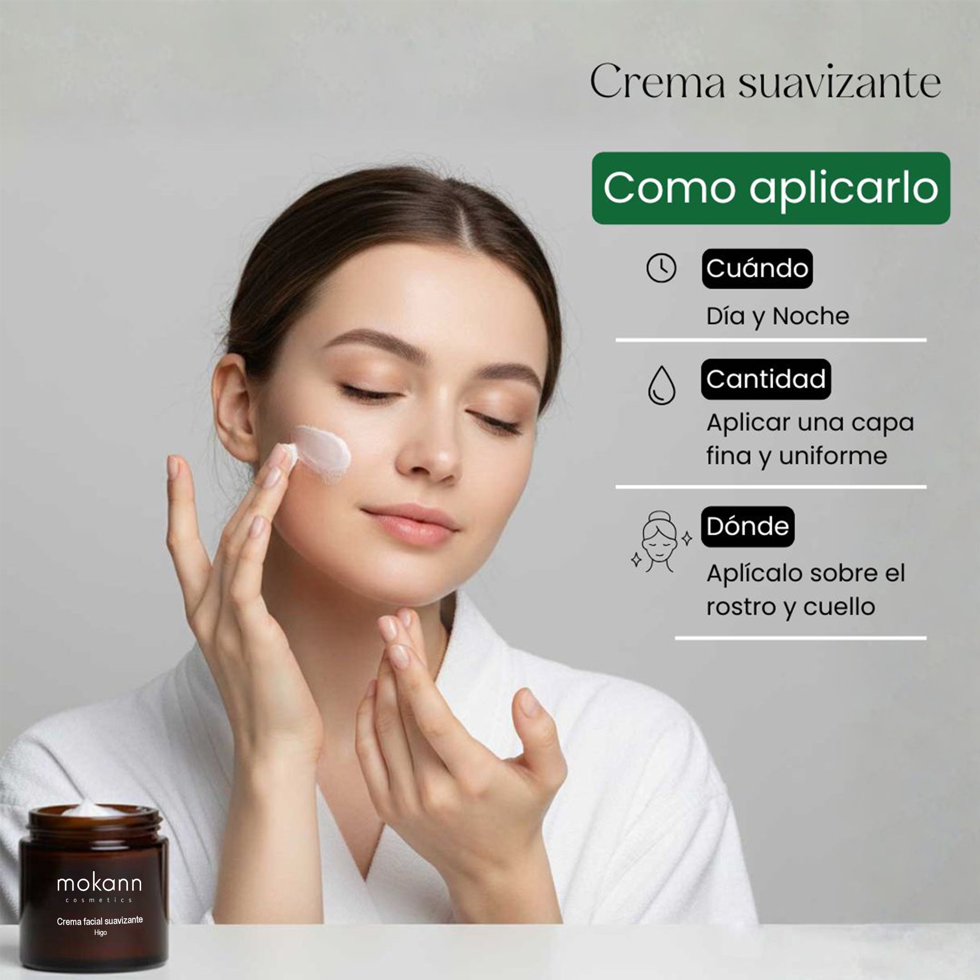 Crema suavizante para el rostro de Higo
