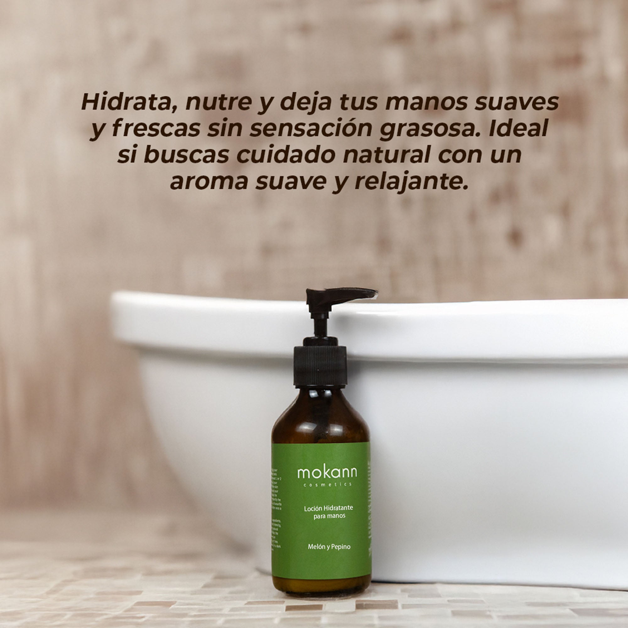 Loción Hidratante de Manos Melón y Pepino