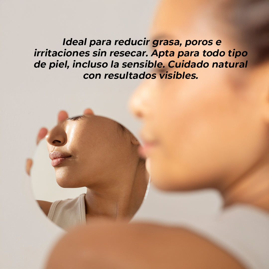 Mascarilla facial suavizante y limpiadora de higo y carbón