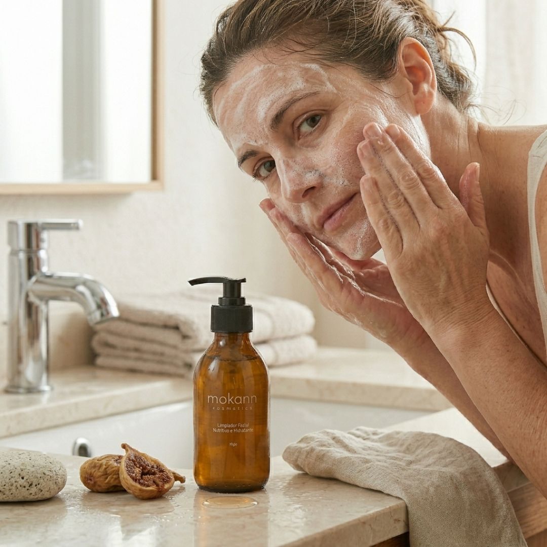 Limpiador facial nutritivo e hidratante