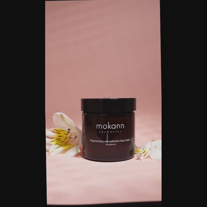 Crema facial regeneradora antipolución frambuesa