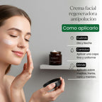 Crema facial regeneradora antipolución frambuesa